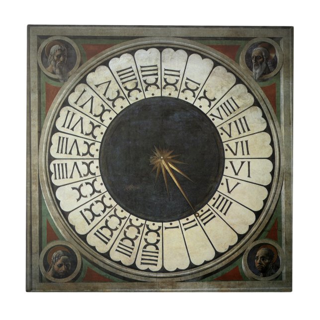 Carreau Horloge du Duomo de Paolo Uccello (Devant)