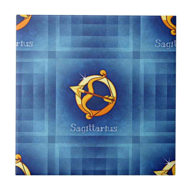 Carreau horoscope sagittaire (Devant)