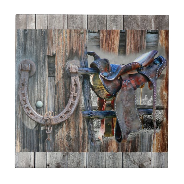 Carreau Horse Saddle Horseshoe (Devant)