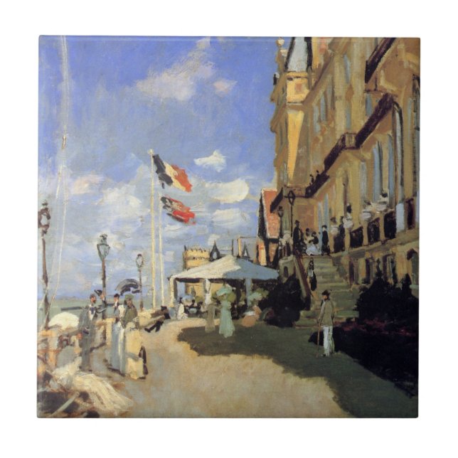 Carreau Hôtel des Roches Noires, Trouville par Claude Mone (Devant)