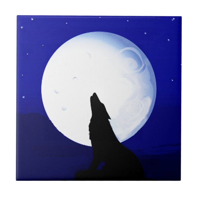 Carreau Howlin Coyote - Tucson Arizona (Devant)