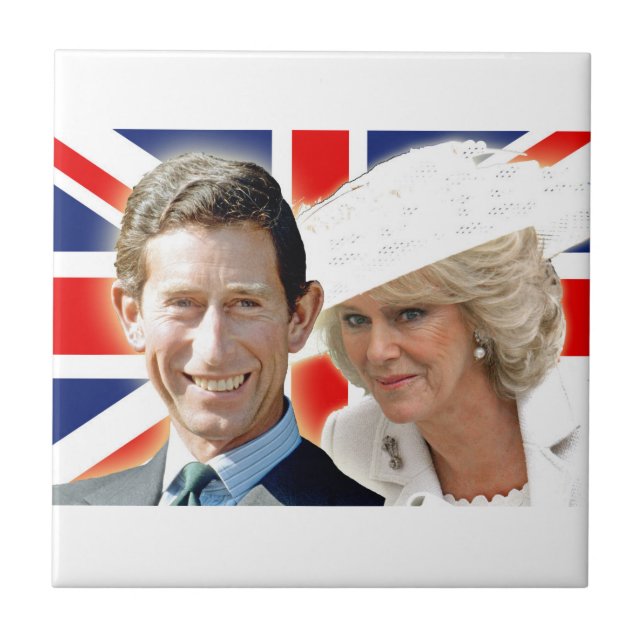 Carreau HRH Prince Charles et HRH Duchess of Cornwall (Devant)
