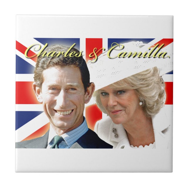 Carreau HRH Prince Charles et HRH Duchess of Cornwall (Devant)