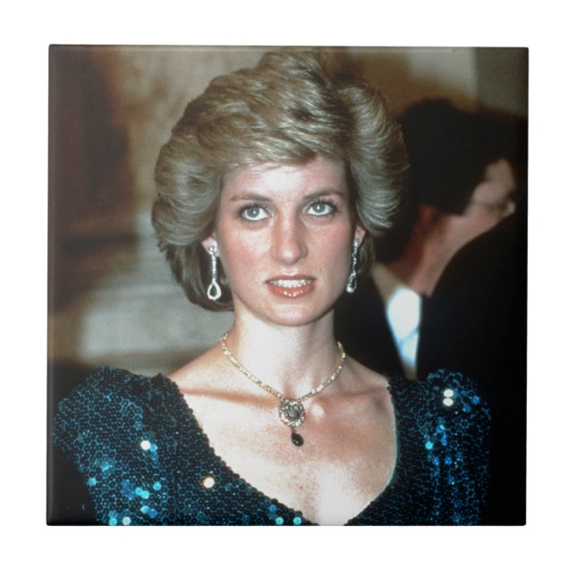 Carreau HRH Princess Diana Vienne 1986 (Devant)