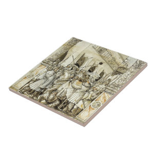 Carreau Humiliation de Hans Holbein- de la valériane