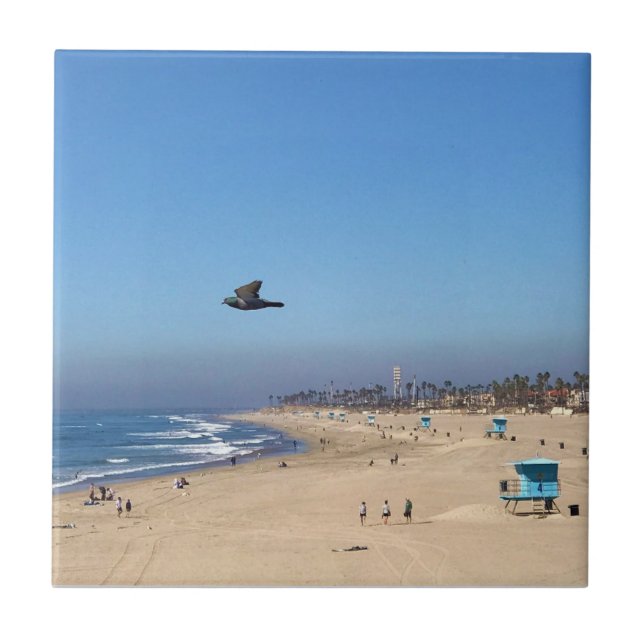 Carreau Huntington Beach, Californie (Devant)