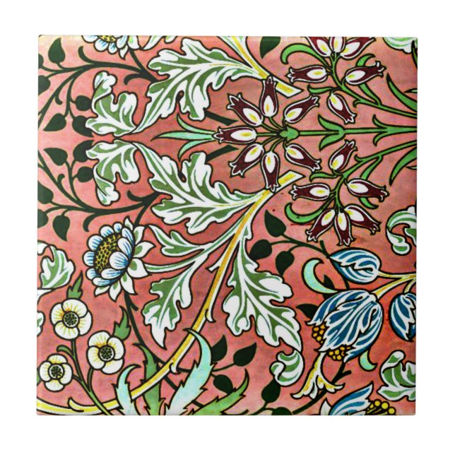 Carreau Hyacinth - William Morris Conception Vintage (Devant)