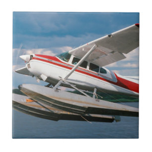 Carreau Hydravion décollant, Chutes Victoria, Zimbabwe