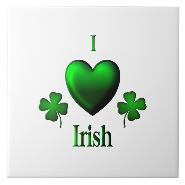 Carreau I Heart Irish (Devant)