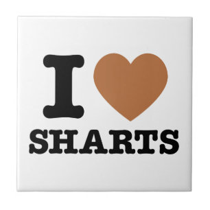 Carreau I Heart Sharts
