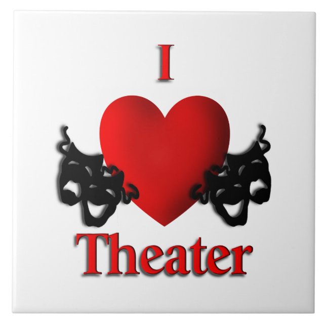 Carreau I Heart Theatre (Devant)