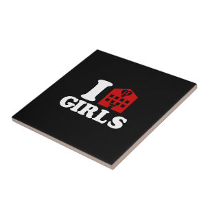 Carreau I Love Hotel Girls