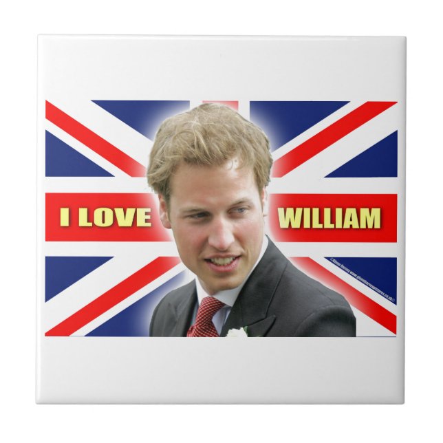 Carreau I Love William (Devant)