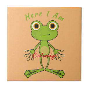 Carreau Ici, je suis une jolie grenouille Thunder_Cove