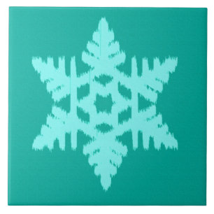 Carreau Ikat Snowflake