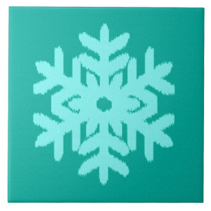 Carreau Ikat Snowflake