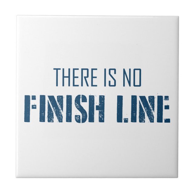 Carreau Il n'y a pas de ligne d'arrivée (Devant)