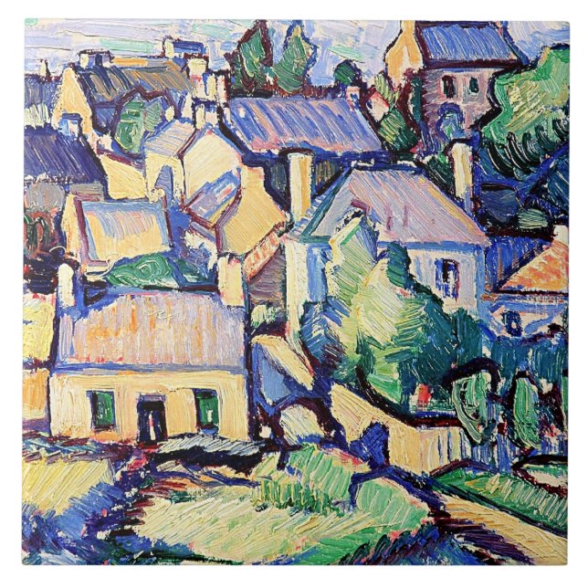 Carreau Île de Bréhat par Samuel Peploe, (Devant)
