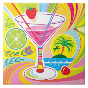 Carreau Île de cocktail