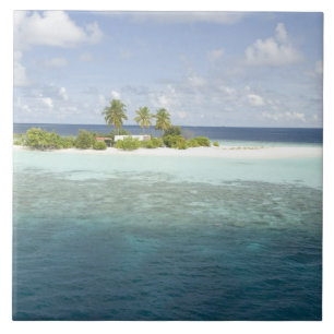 Carreau Île de Dhiggiri, Atoll Ari Sud, Maldives,