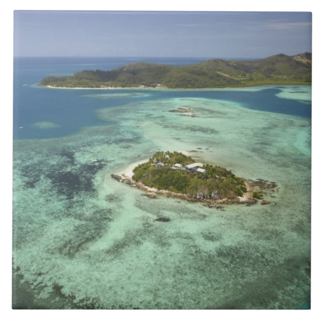 Carreau Île de Wadigi, Îles Mamanuca, Fidji (Devant)