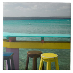 Carreau Îles ABC, BONAIRE, Kralendijk: Vue sur l'océan