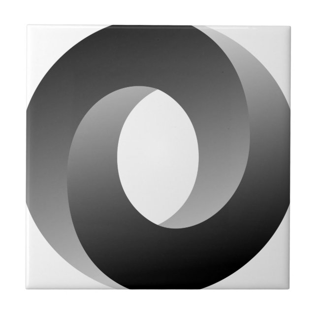 Carreau Illusion optique de cercle impossible (Devant)