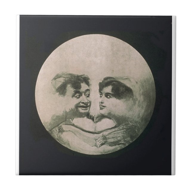 Carreau Illusion optique de lune (Devant)