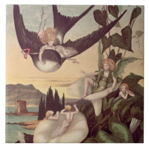 Carreau Illustration à "Thumbkinetta", par le chrétien d