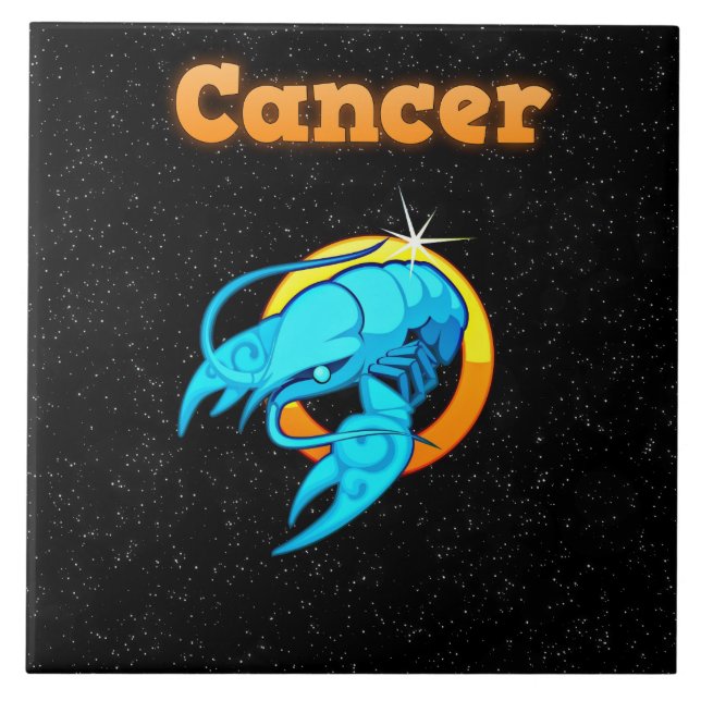 Carreau Illustration de Cancer (Devant)