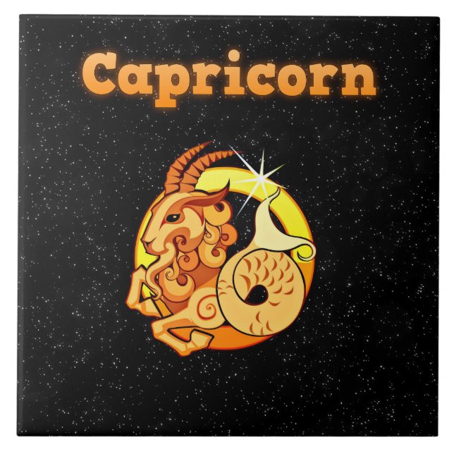 Carreau Illustration de Capricorne (Devant)