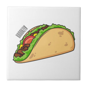 Carreau Illustration de dessin sur Taco