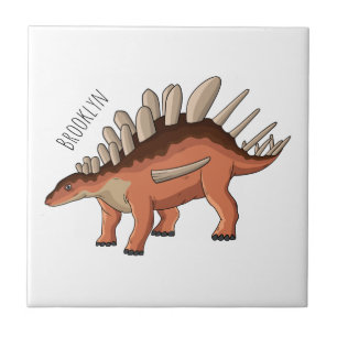 Carreau Illustration de Kentrosaurus