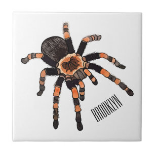 Carreau Illustration de Tarantula