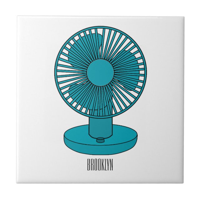 Carreau Illustration du ventilateur (Devant)