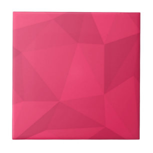 Carreau Illustration triangle rose, cool, unique, tendance