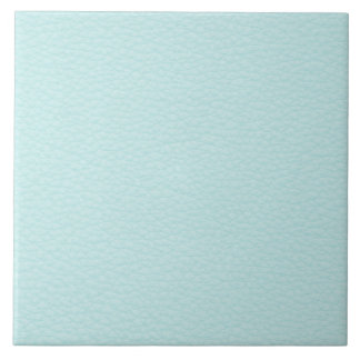 Carreau Image de cuir léger de turquoise