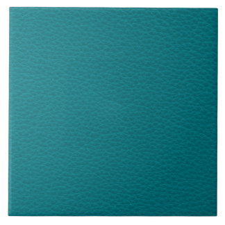 Carreau Image de cuir turquoise