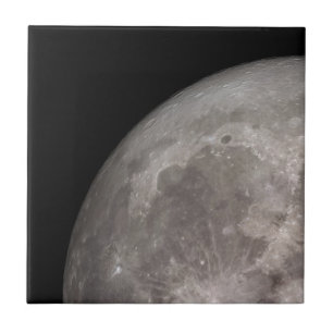 Carreau Image pleine lune mosaïque de mosaïque de la NASA