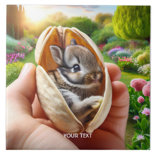 Carreau Imaginaire Bébé mignon Jardin lapin