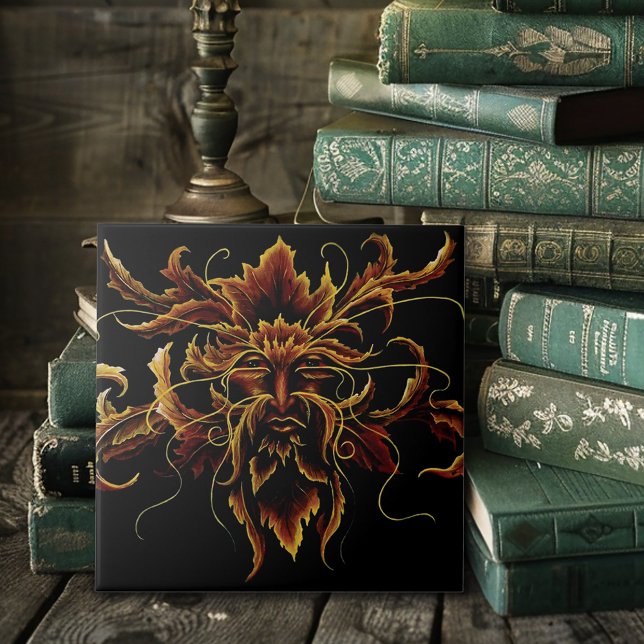 Carreau Imaginaire celtique Dryad d'automne (Créateur téléchargé)