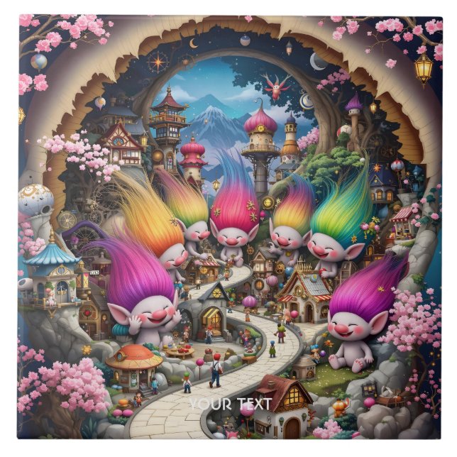 Carreau Imaginaire Mare Mini Troll City (Devant)