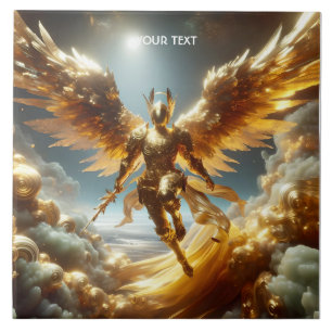 Carreau Imaginaire mignon avion guerrier ailé