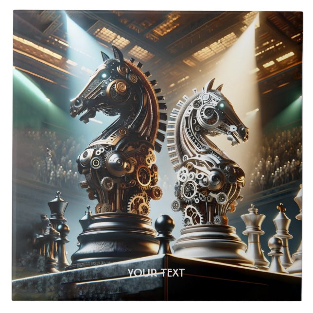 Carreau Imaginaire mignon chevaliers Pièces (Devant)