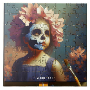 Carreau Imaginaire mignon Puzzle Fleurs filles