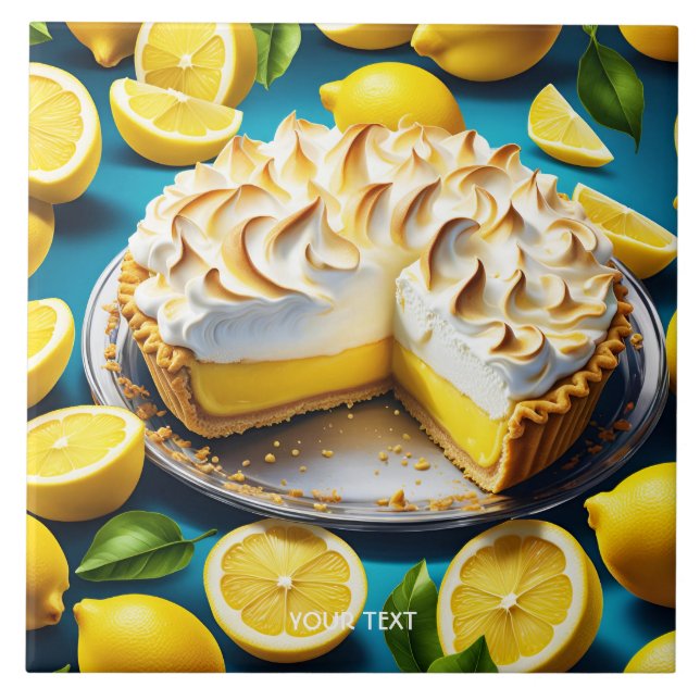 Carreau Imaginaire Mignonne Vivid Citron Meringue Pie (Devant)