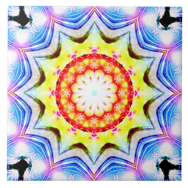 Carreau Imaginaire Prêtre Mage Magique Vibrant Mandela (Devant)