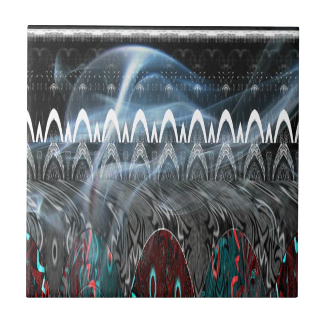 Carreau Impression artistique Abstraite remarquable (Devant)