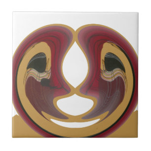 Carreau Impression d'art Maasai Tribal Whirl