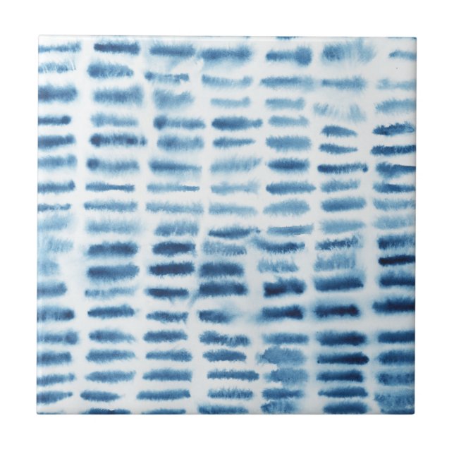 Carreau Imprimer l'aquarelle Indigio (Devant)